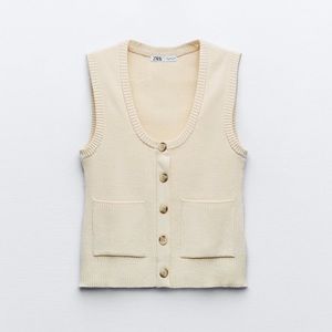 Knit Vest Zara